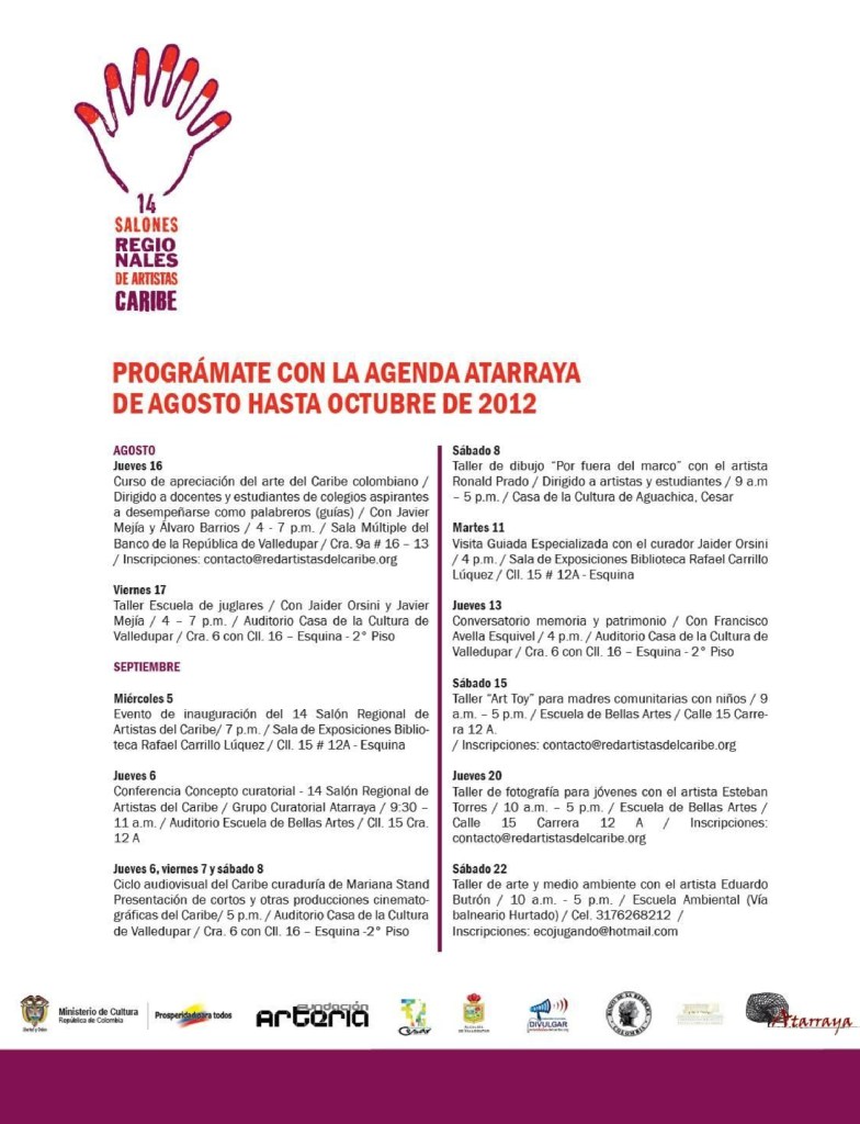 Programación 14 SRA del Caribe página 1