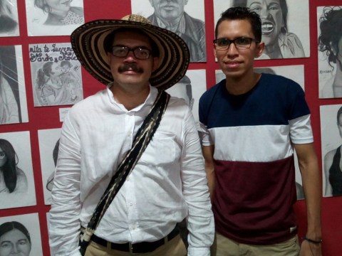 Exposicion del dibujante jasi calderon