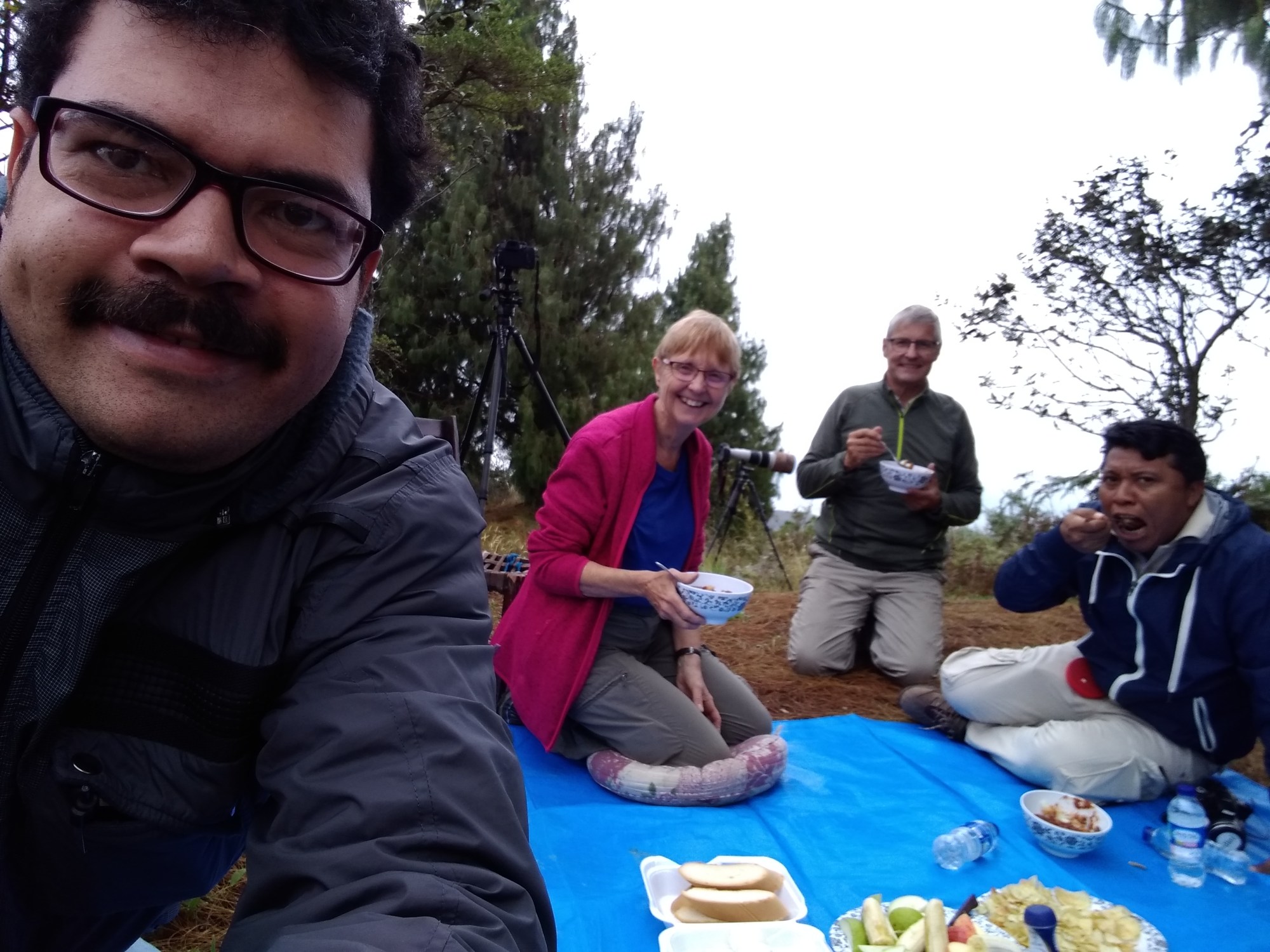 picnic con Michael Paula webster y pushaina