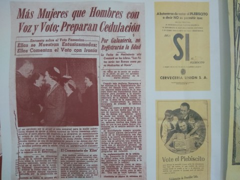 Artículos sobre el voto femenino en Colombia