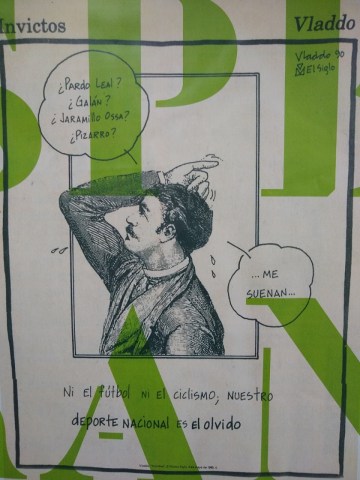 Caricatura Vladdo 1990 Invictos