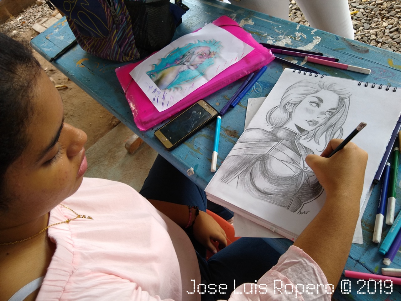 Ilustración de fantasía mujer