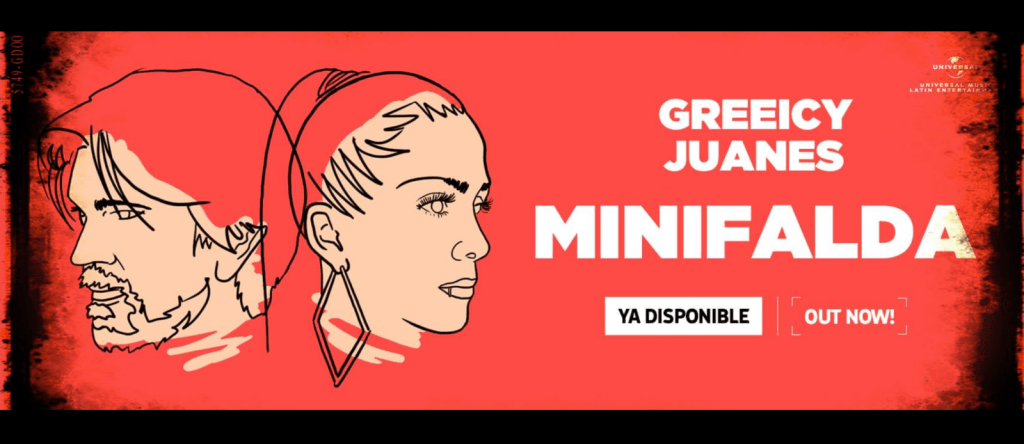 Banner Minifalda - Greeicy y Juanes