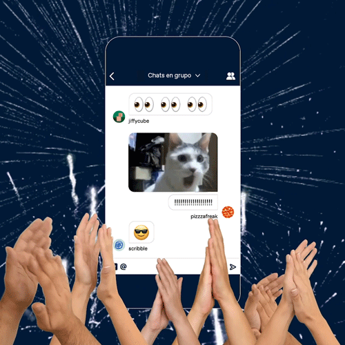 Gif Chat grupales de Tumblr