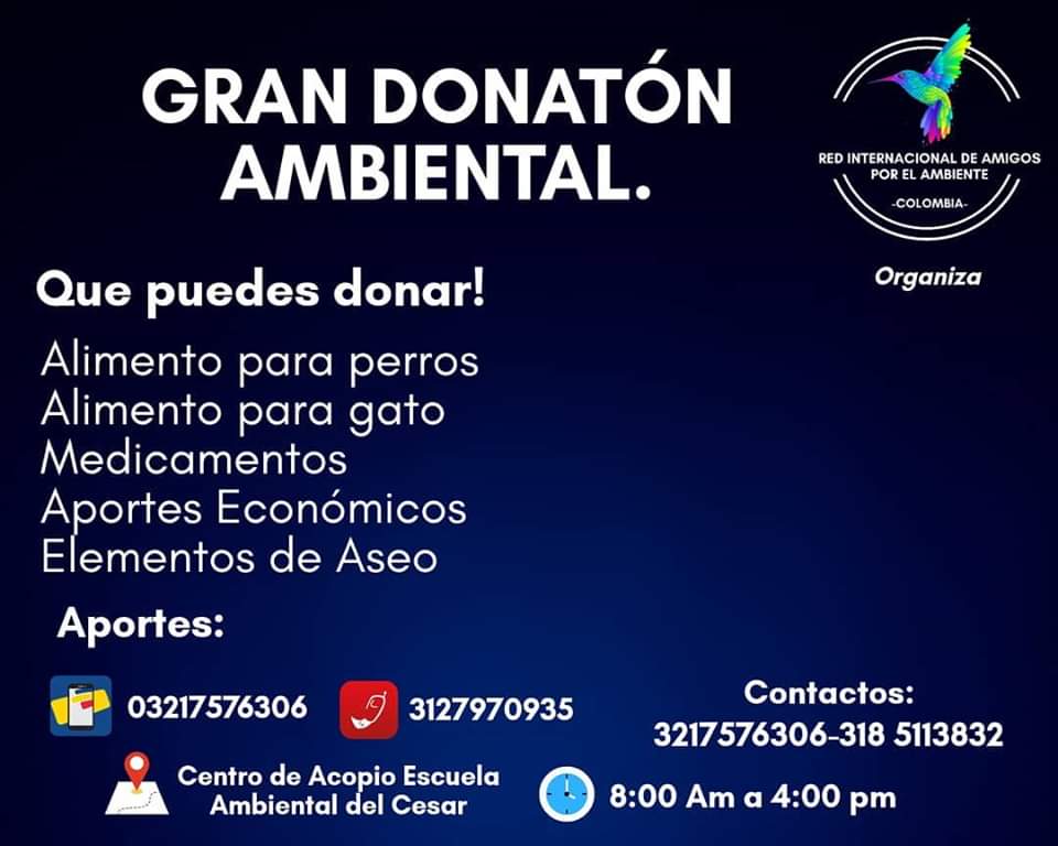 Lista de elementos para donar