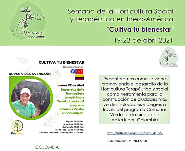 Infografia de un taller sobre huertos