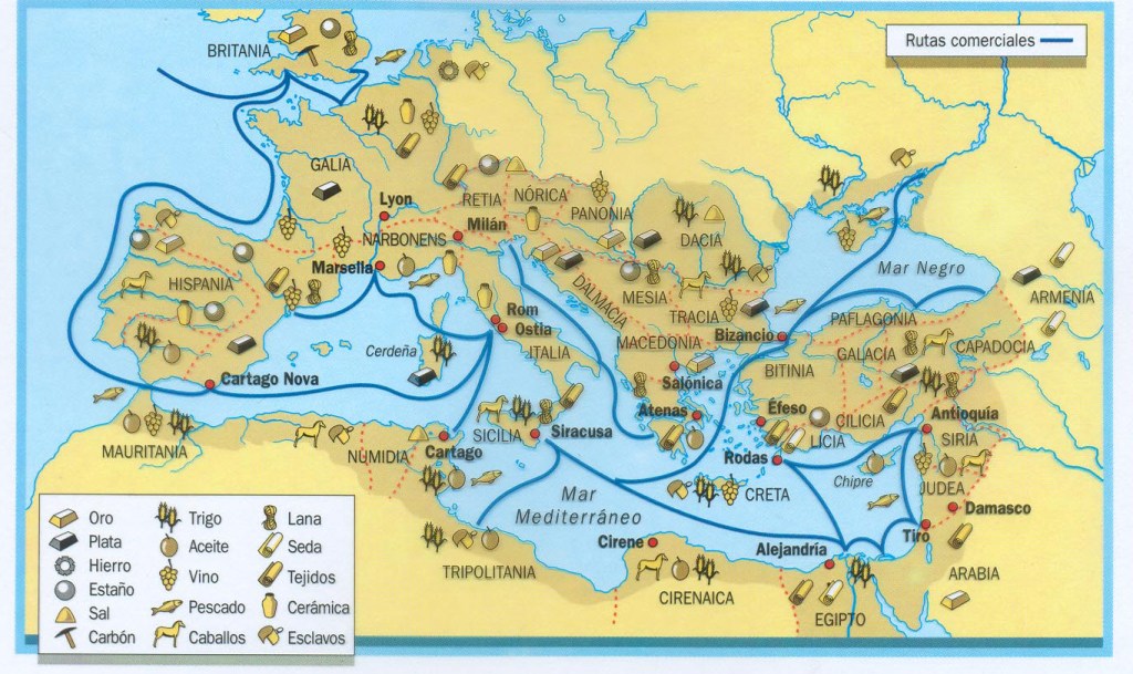 La economía del Imperio&nbsp;Romano