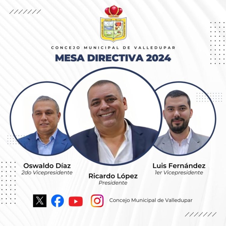 Diapositiva informativa con retrato de tres varones.