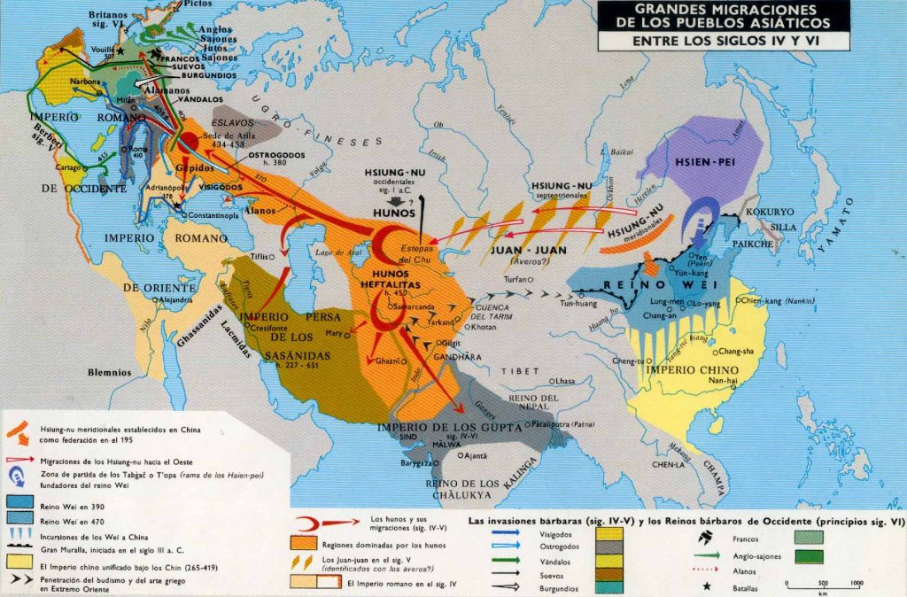 Grandes invasiones al Imperio&nbsp;Romano