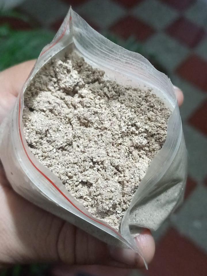 Harina de maíz cariaco con chocolate.